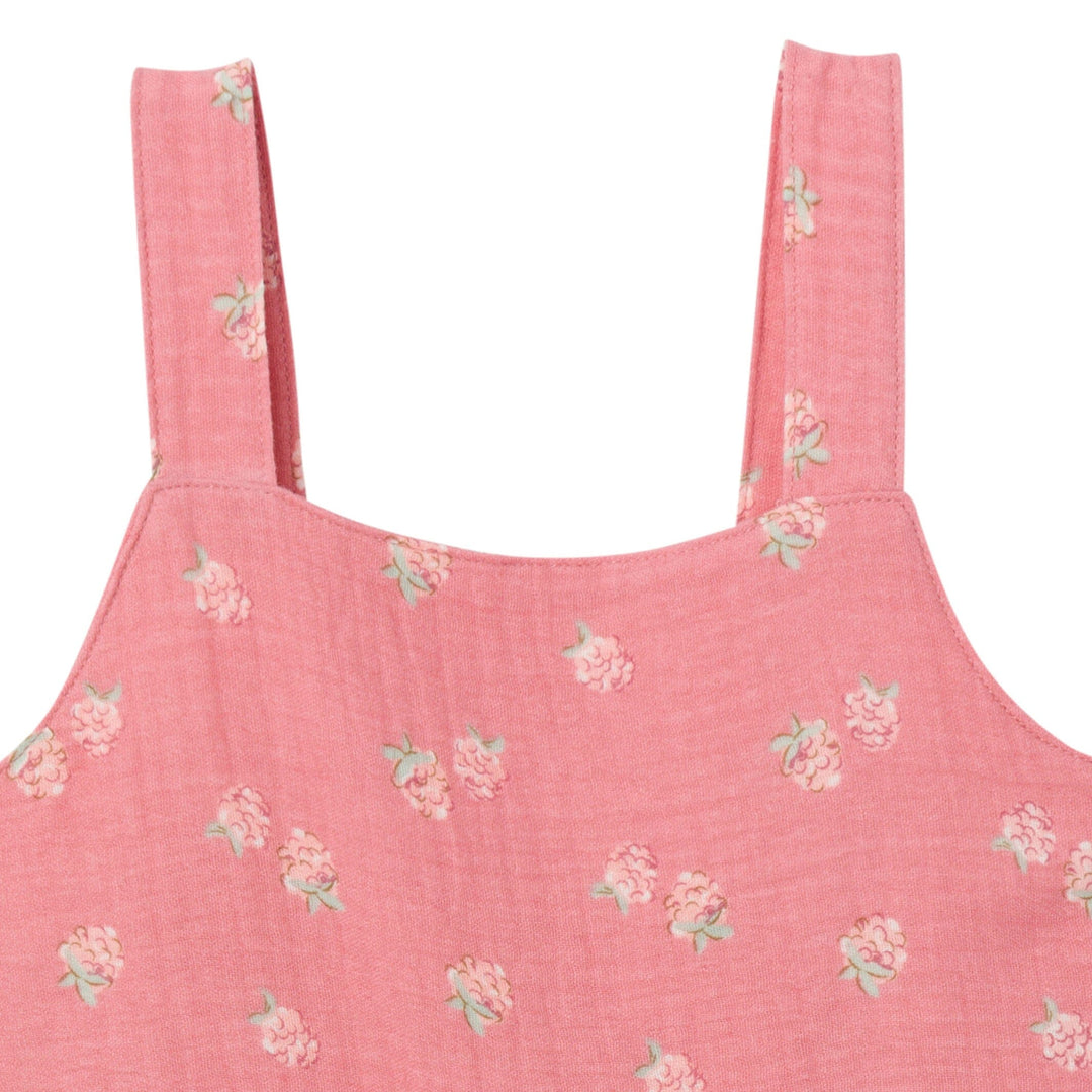 Baby and Toddler Girls Pink Raspberries Dress