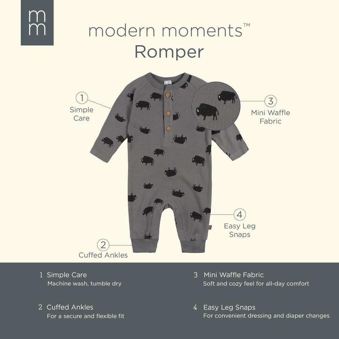 Baby Boys Buffalo Romper