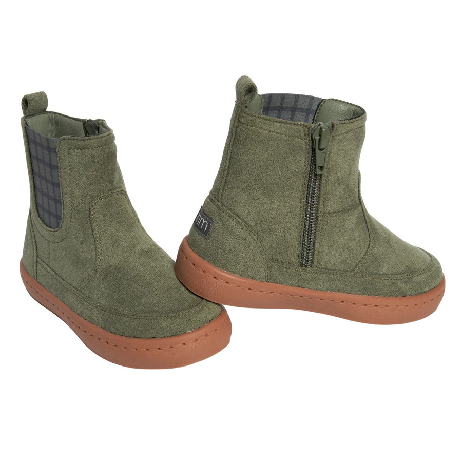 Baby Boys Dark Green Chelsea Boot