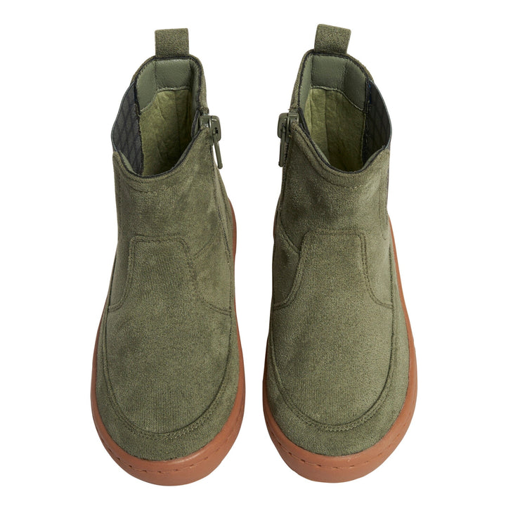 Baby Boys Dark Green Chelsea Boot