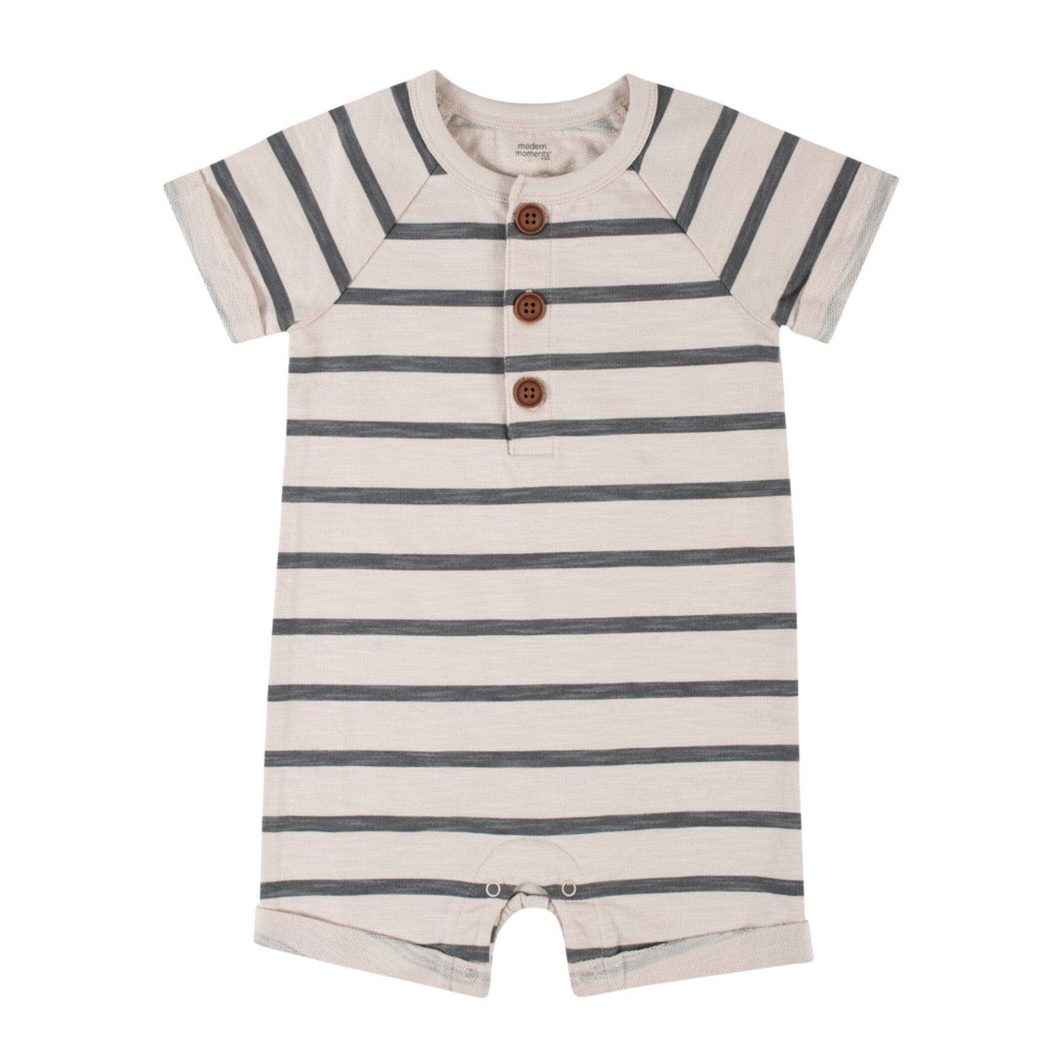 Baby Boys Stripe Short Sleeve Romper – Gerber Childrenswear