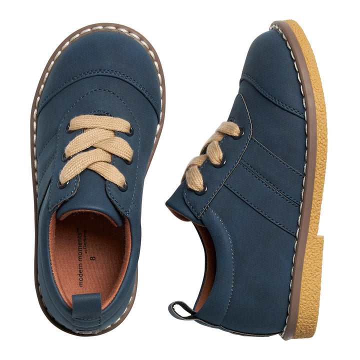 Baby Boys Navy Oxfords