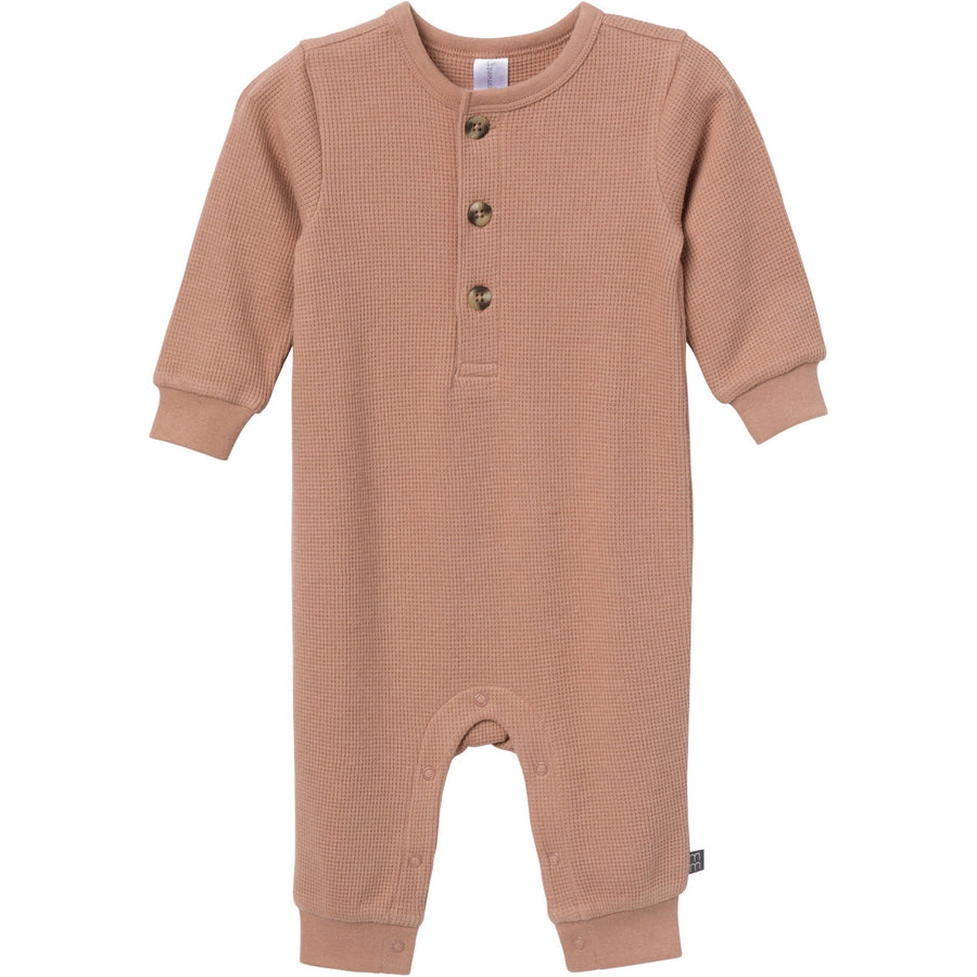 Baby Boys Taupe Slouch Romper