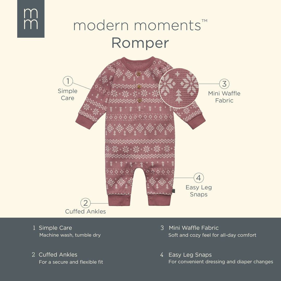 Baby Girls Girl Fair Isle Romper