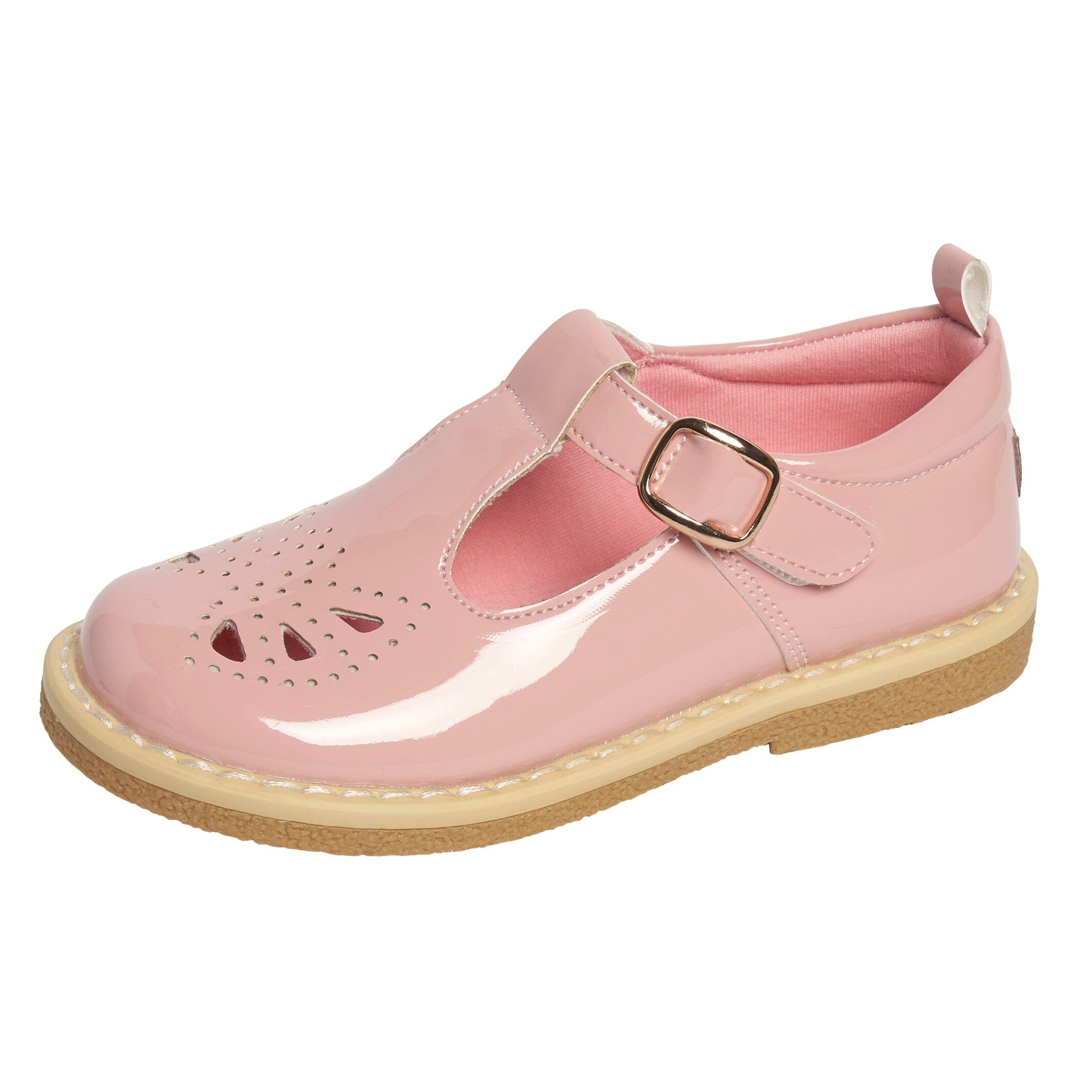 Infant Toddler Girls Medium Pink Mary Jane Shoes Gerber Childrenswear