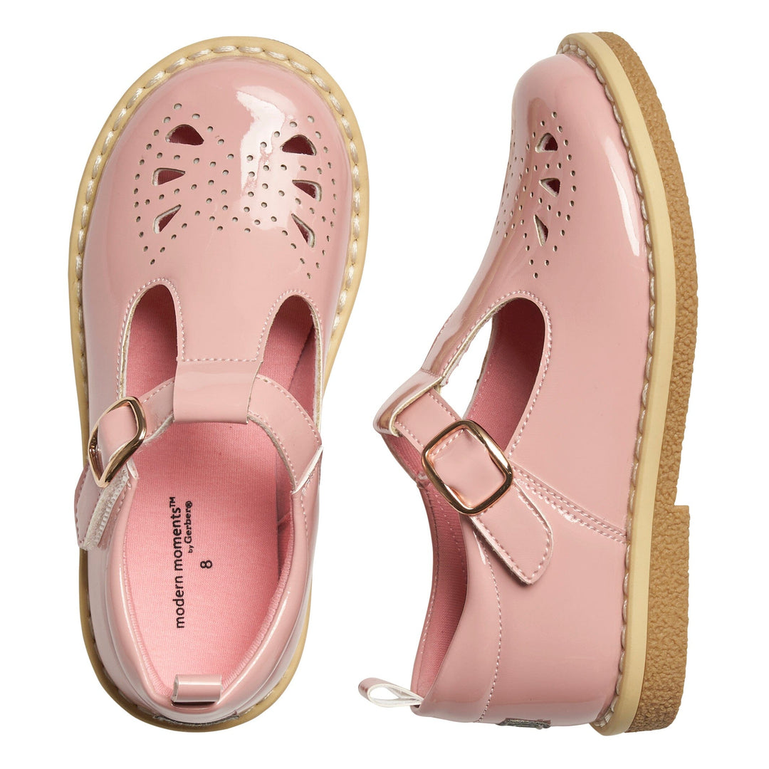 Baby Girls Medium Pink Mary Jane Shoes