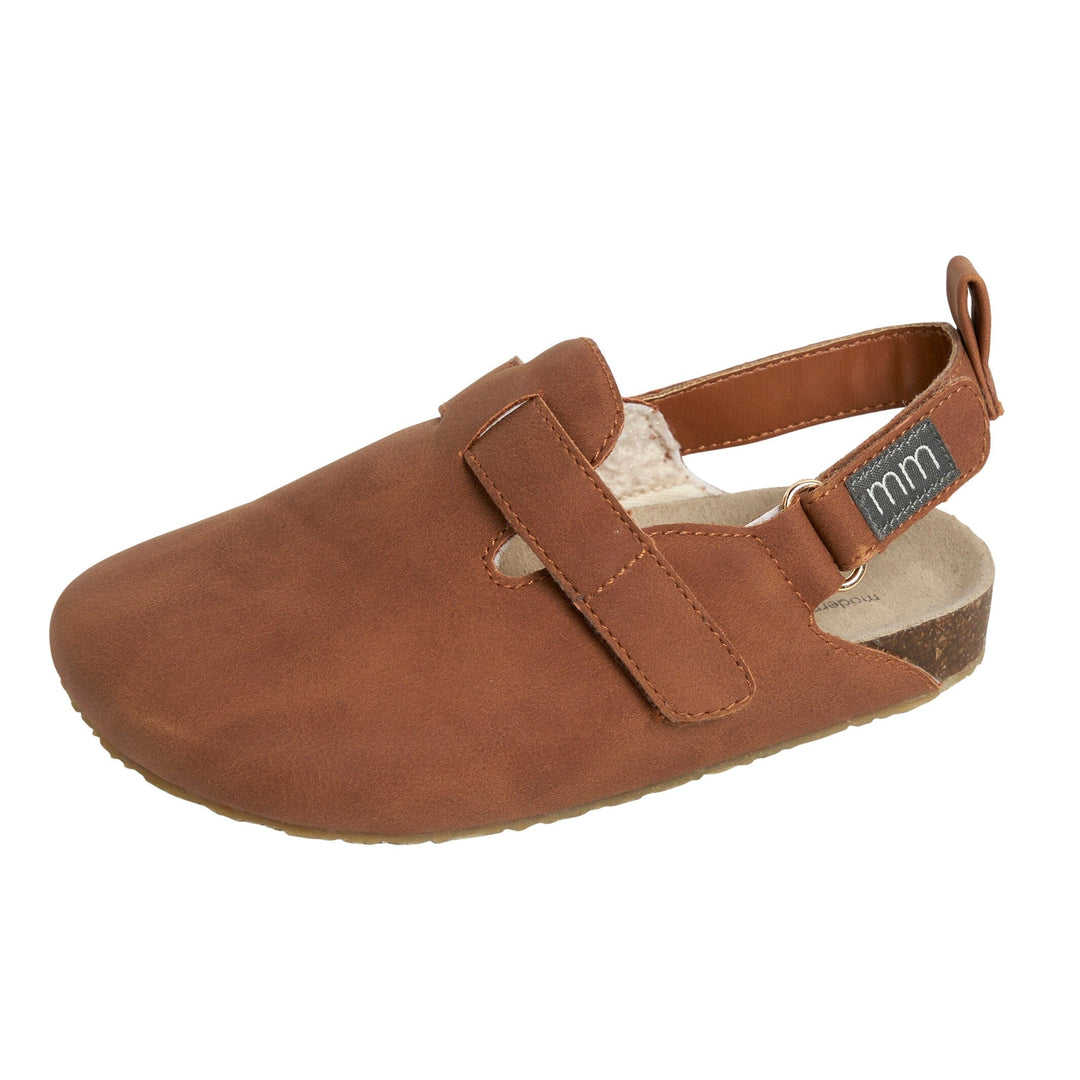 Baby Neutral Medium Brown Clog With Strap