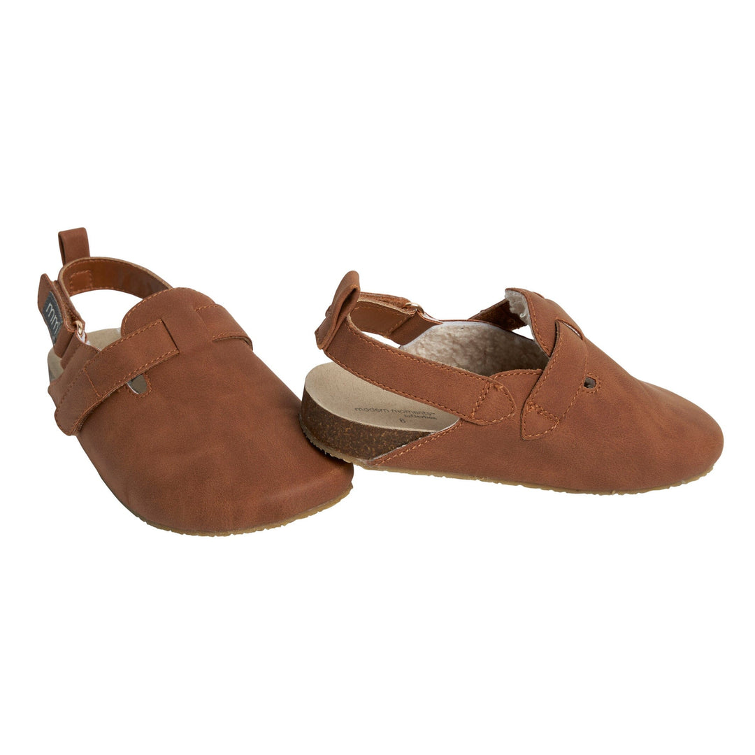 Baby Neutral Medium Brown Clog With Strap