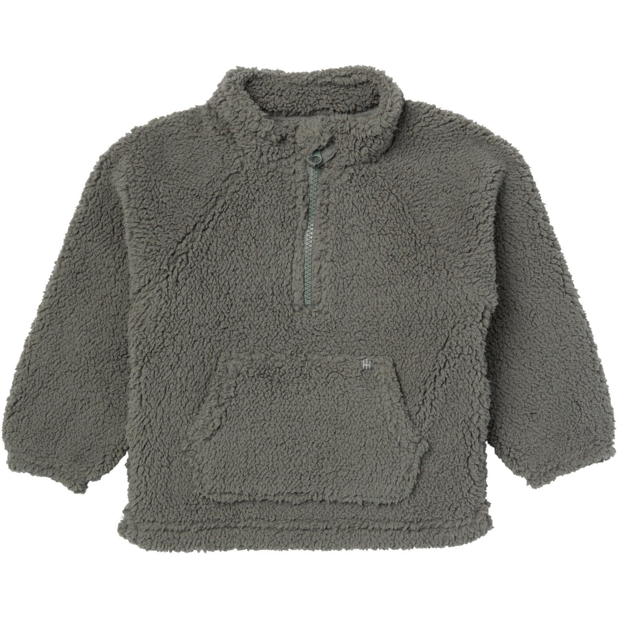 Infant & Toddler Boys Dark Green Half-Zip Pullover