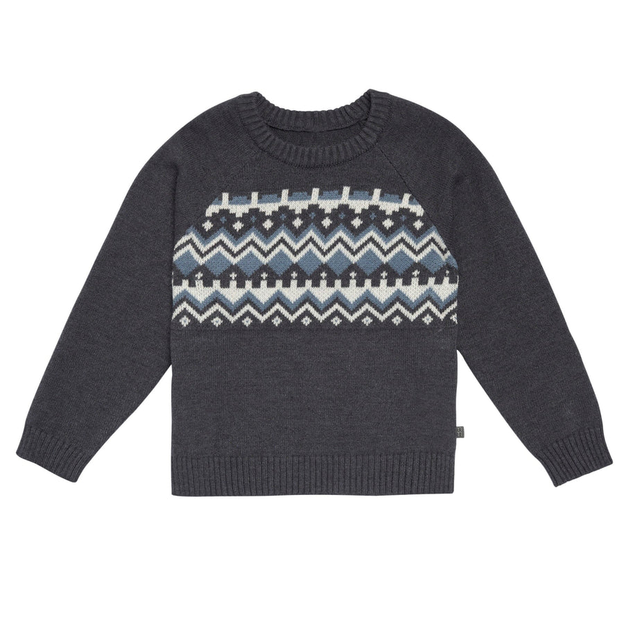 Infant & Toddler Boys Dark Grey Heather Sweater