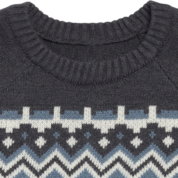 Infant & Toddler Boys Dark Grey Heather Sweater