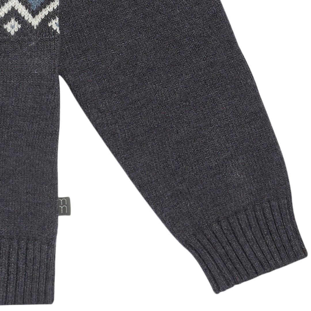 Infant & Toddler Boys Dark Grey Heather Sweater