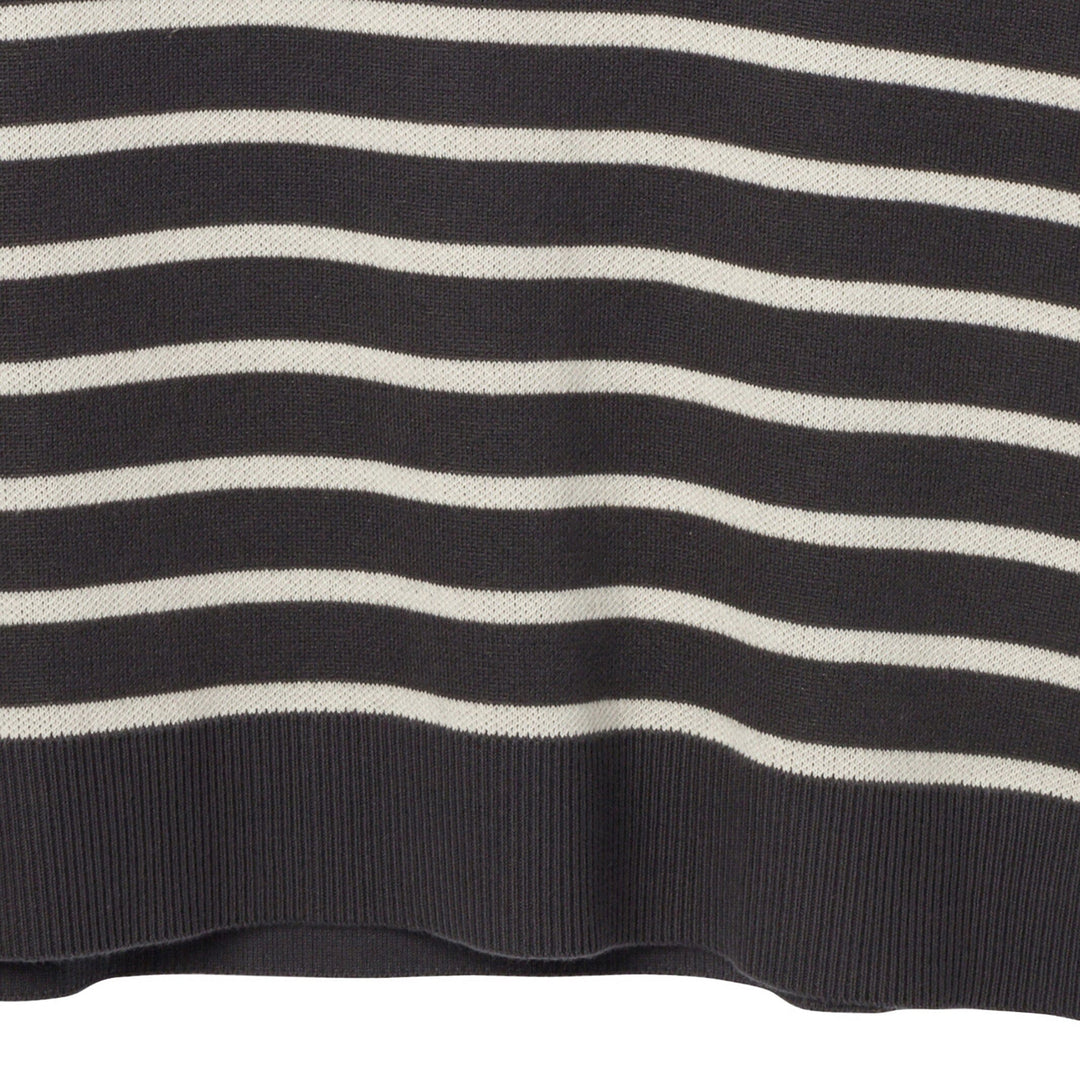 Womens Ivory Stripes Sweater