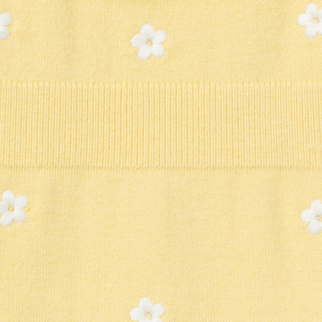 Baby & Toddler Girls Yellow Jersey Sunsuit