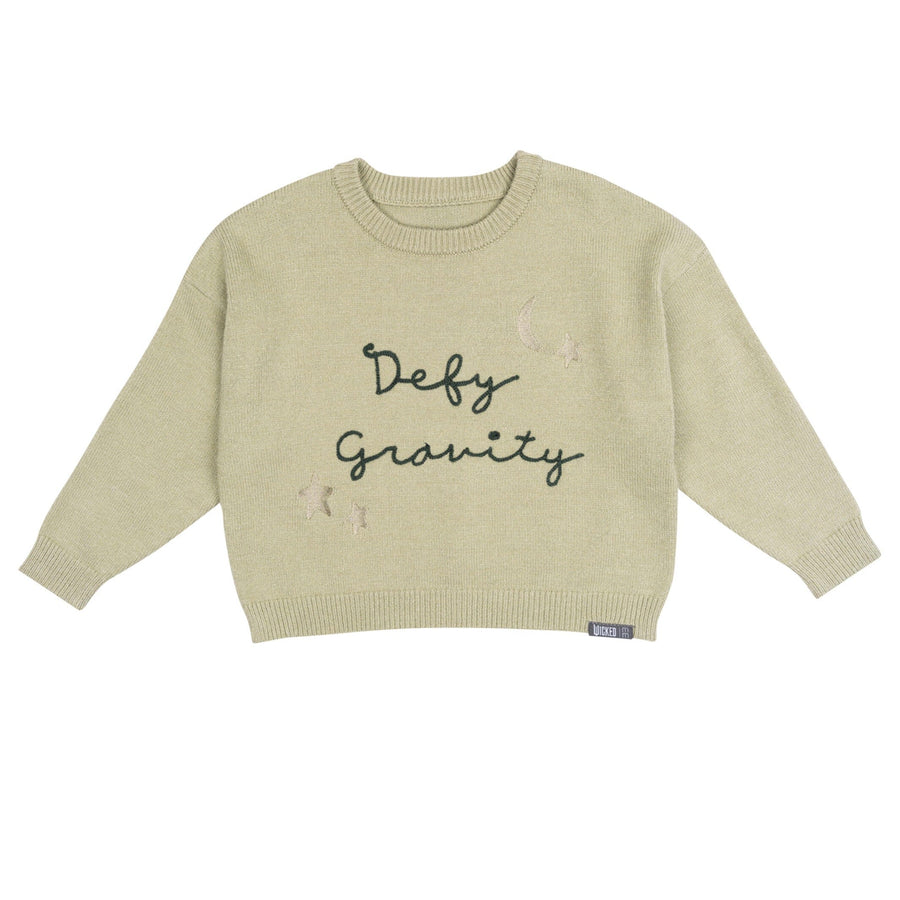 Toddler Girls Sage Wicked Sweater