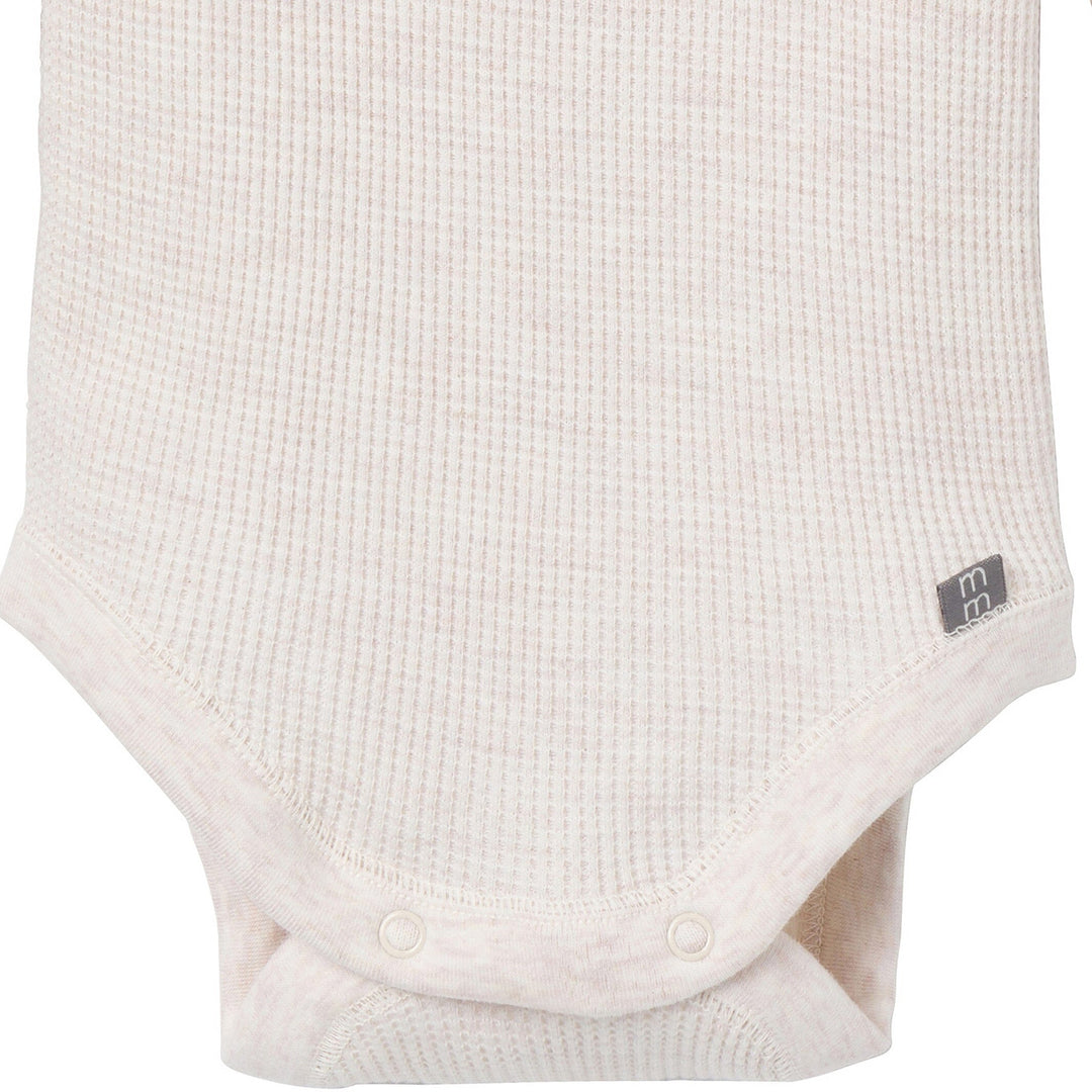 2-Piece Baby Neutral Oatmeal Heather Bodysuit and Pant Set