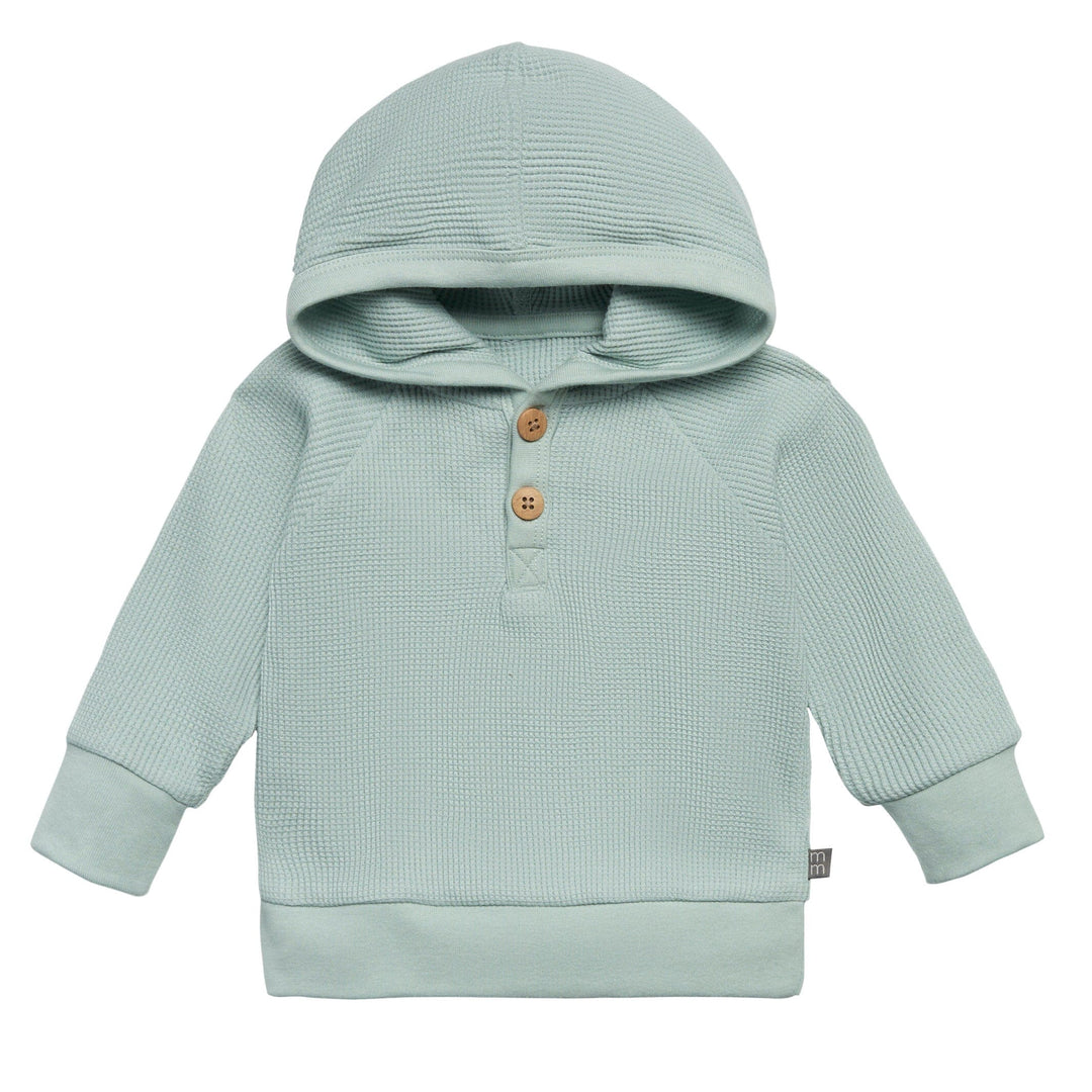 2-Piece Baby Neutral Ocean Hoodie and Pant Set