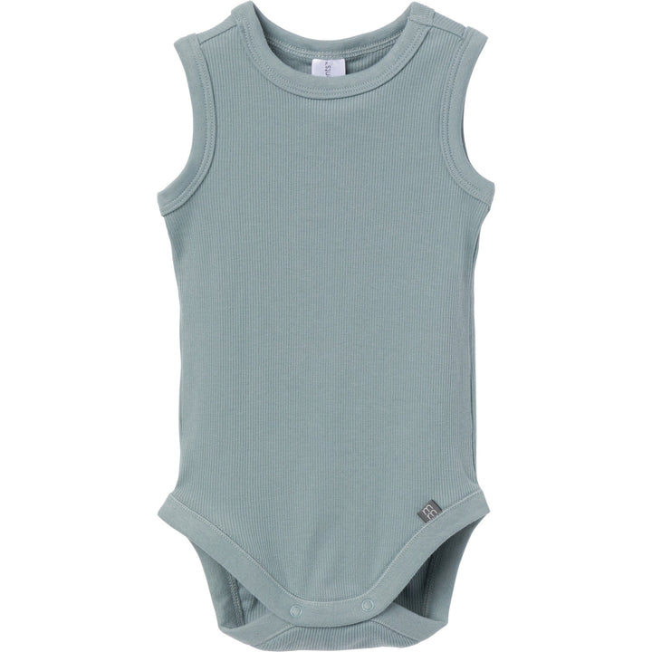 4-Piece Baby Boys Cream/Teal Bodysuit and Short Set