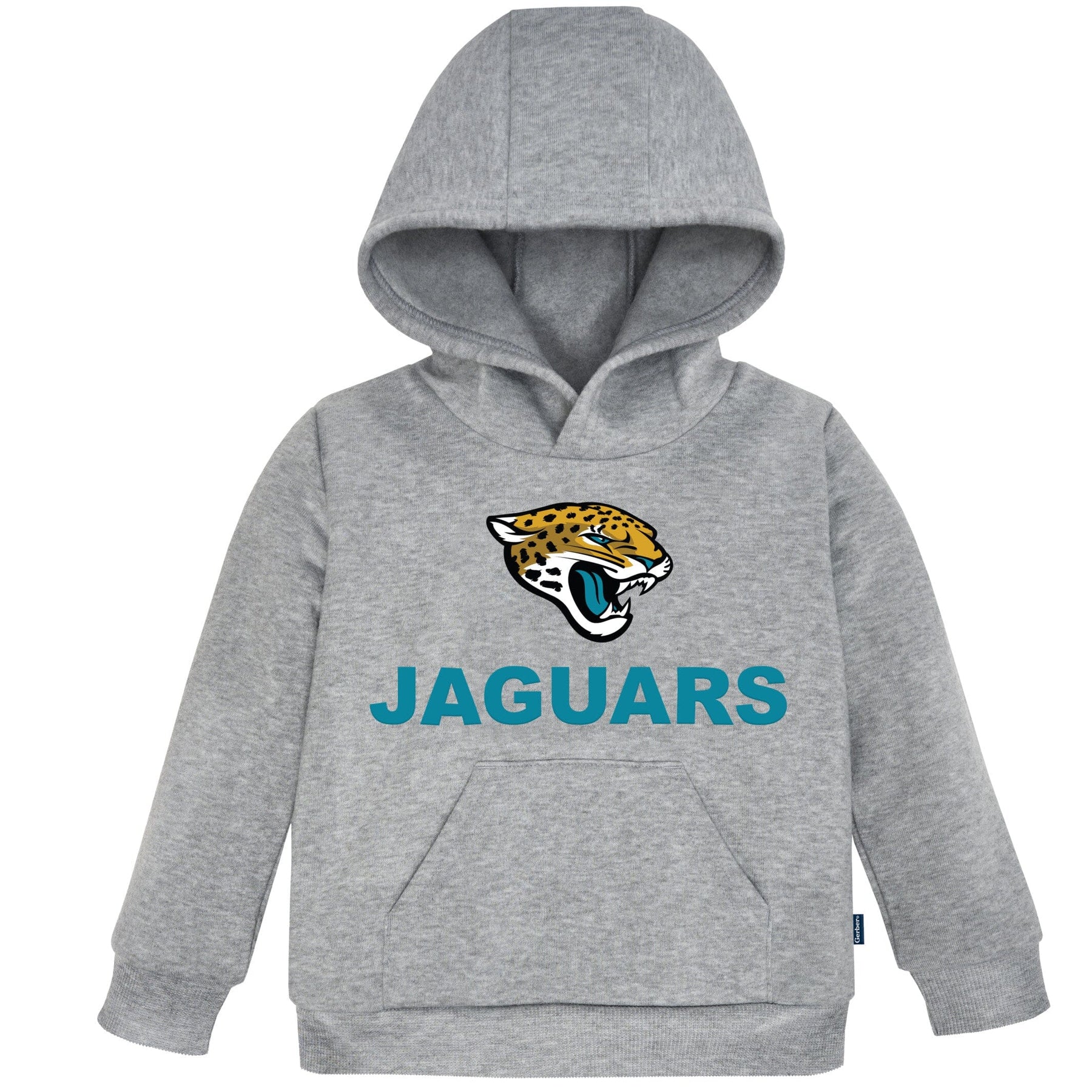 Nfl Jacksonville Jaguars Boys' Black/gray Long Sleeve Hooded