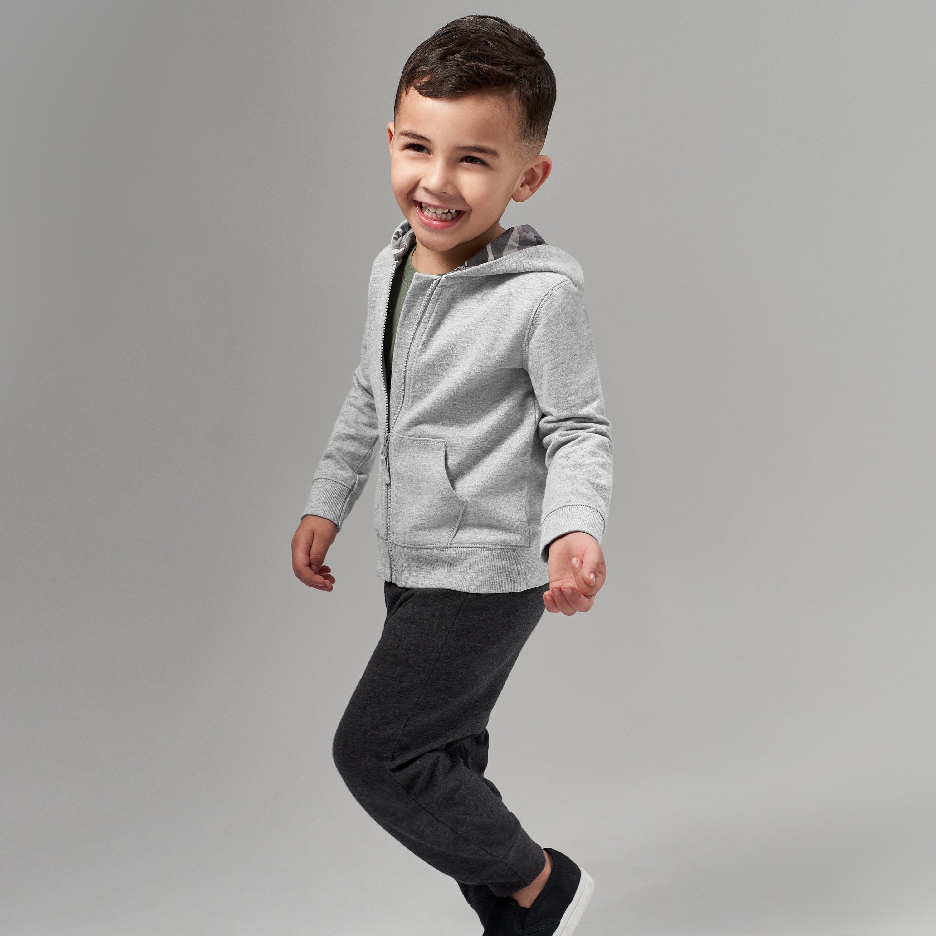 Boys gray hoodie best sale