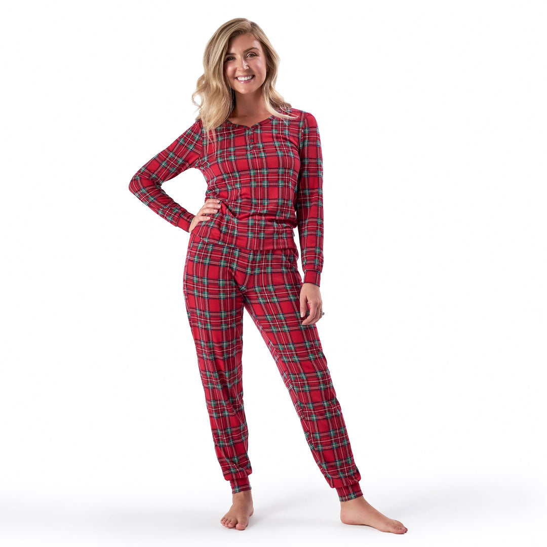 Personalized Plaid Christmas Pajamas - Kids and Adult – Cotton Sisters