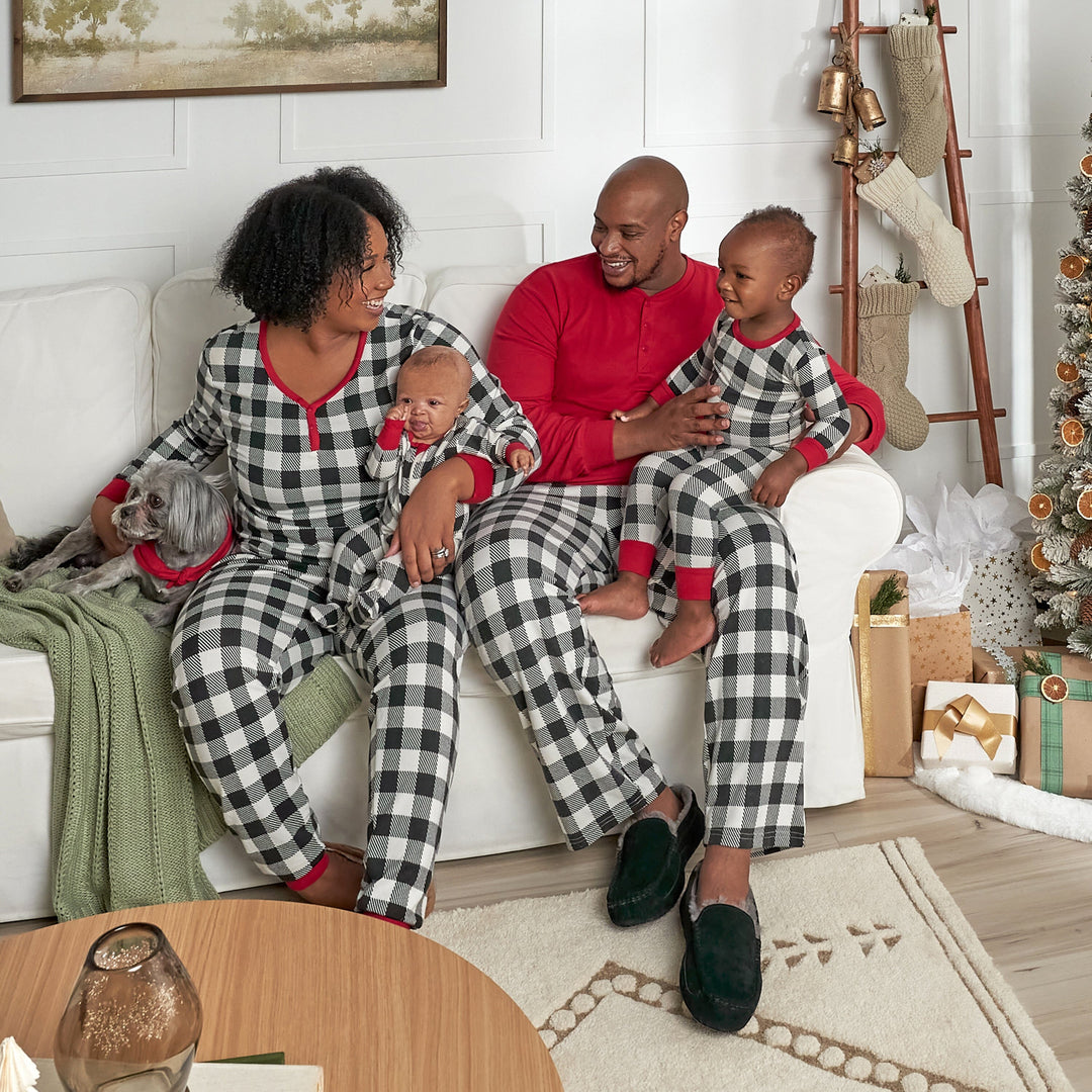 Plaid Women\'s Hacci Set Childrenswear Buffalo Gerber – 2-Piece Pajama