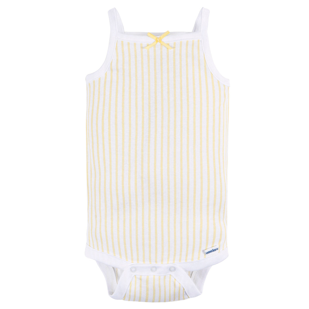 4-Pack Baby Girls Seaside Onesies® Bodysuits