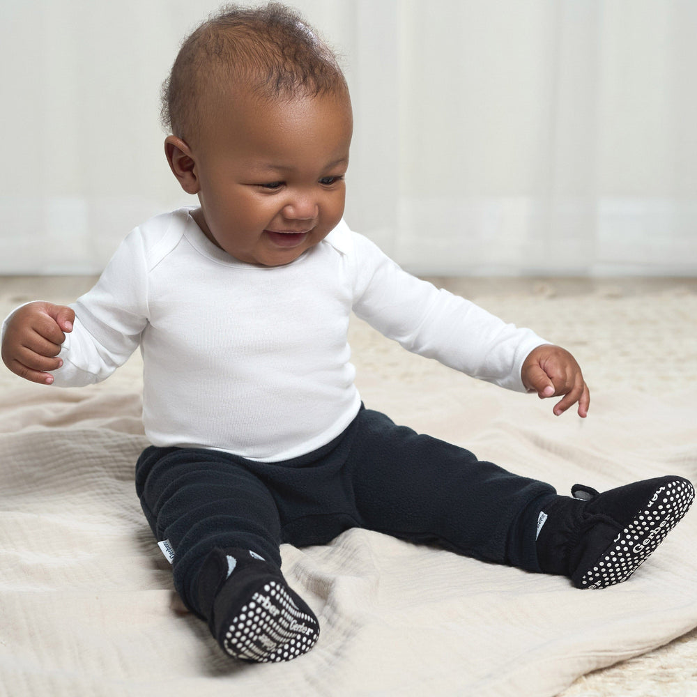 4-Pack Baby Neutral Grey Fleece Pants