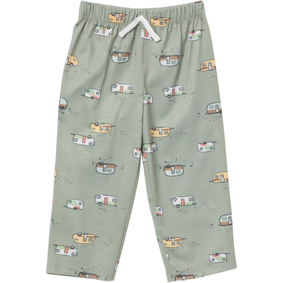 2-Piece Toddler Boys Camp Pajama Set