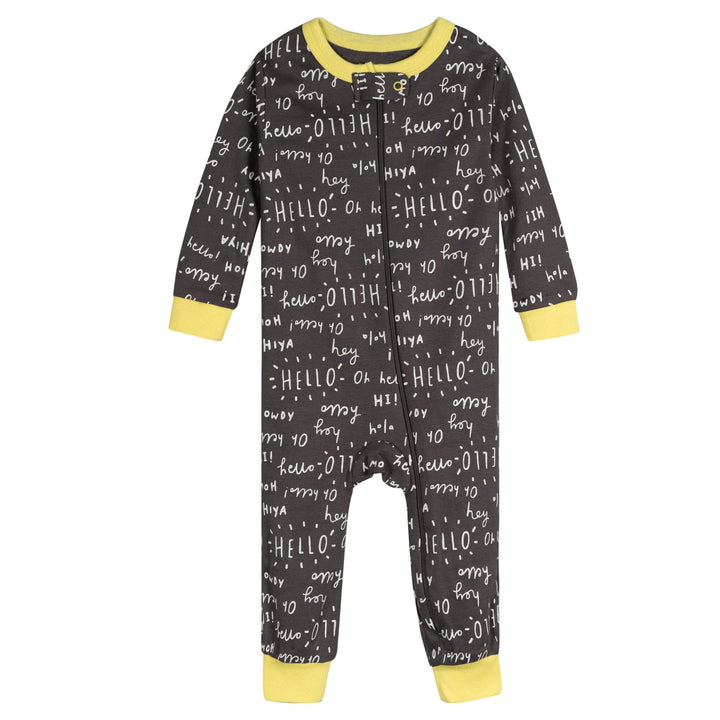 3-Pack Baby Neutral Goodnight Snug Fit Footless Pajamas