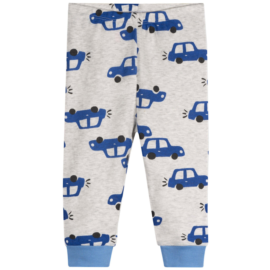 4-Piece Baby Boys Cars Pajamas Sets