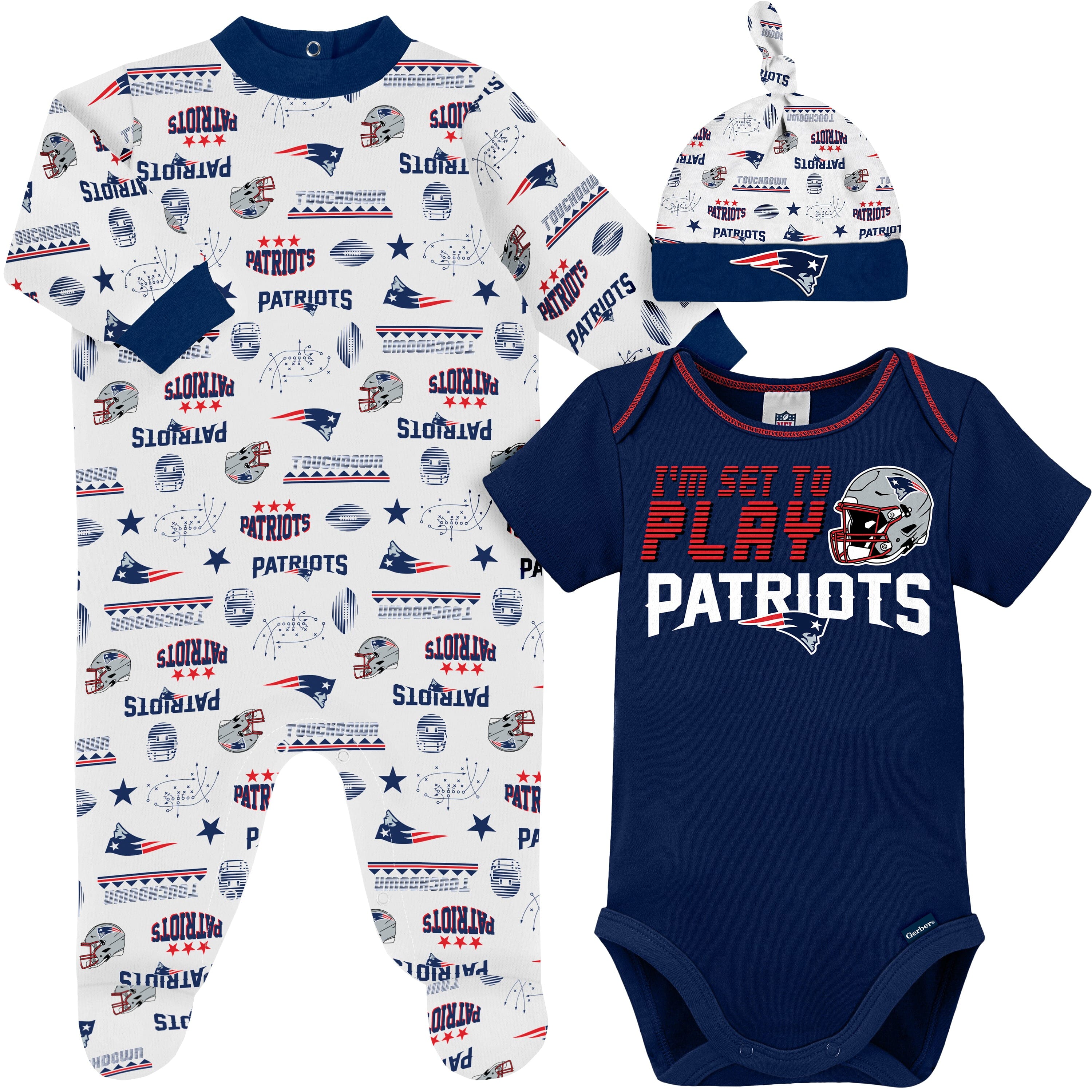 Newborn store patriots outfit