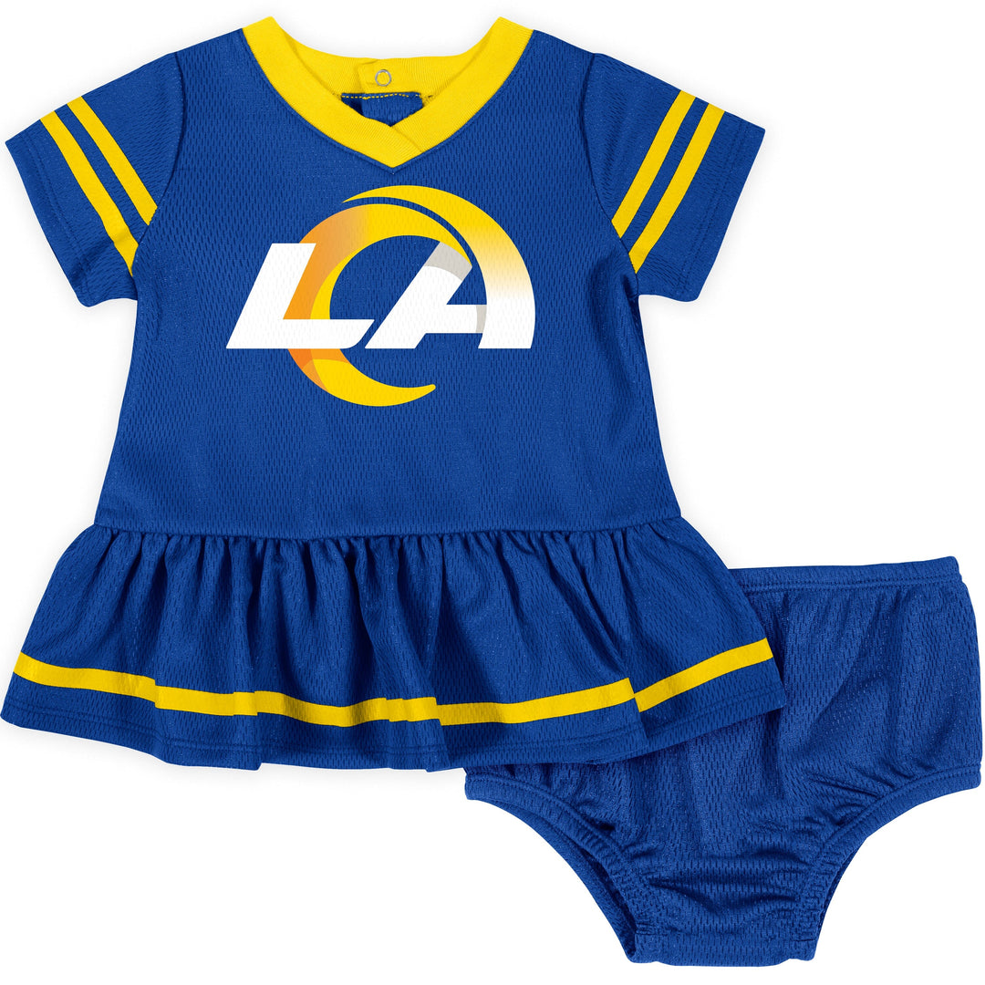 Official Los Angeles Rams Baby Rompers, Infant Rams Clothing, Newborn  Onesie, Baby Rams Bodysuit