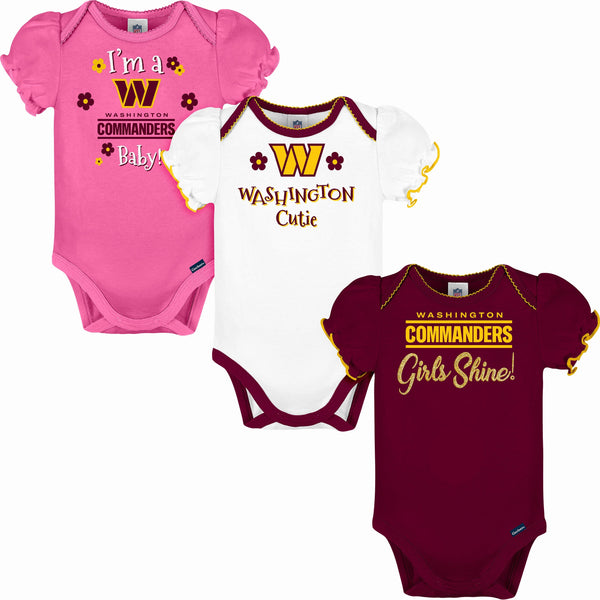 Washington Commanders Girls Toddler Cheerleader T-Shirt