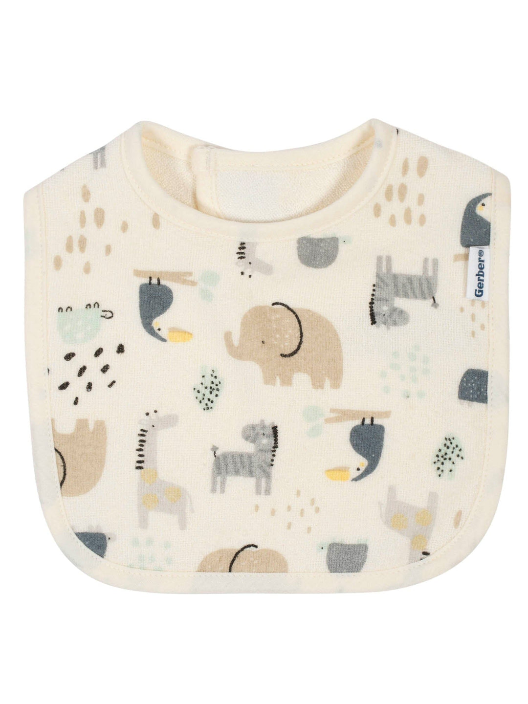 3-Pack Baby Neutral Ivory Bibs