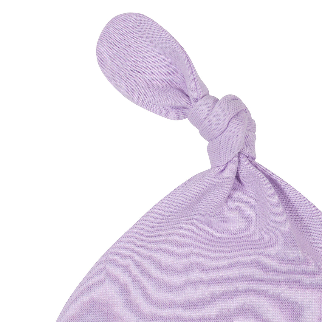 Baby Girls Lilac Organic Cap