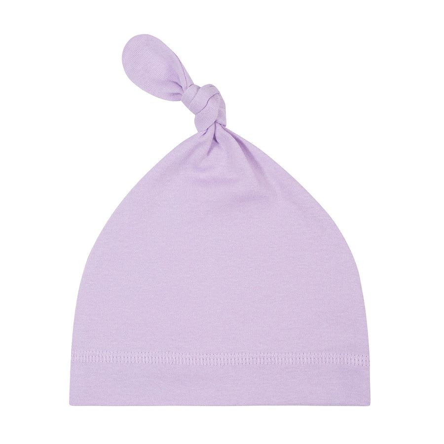 Baby Girls Lilac Organic Cap