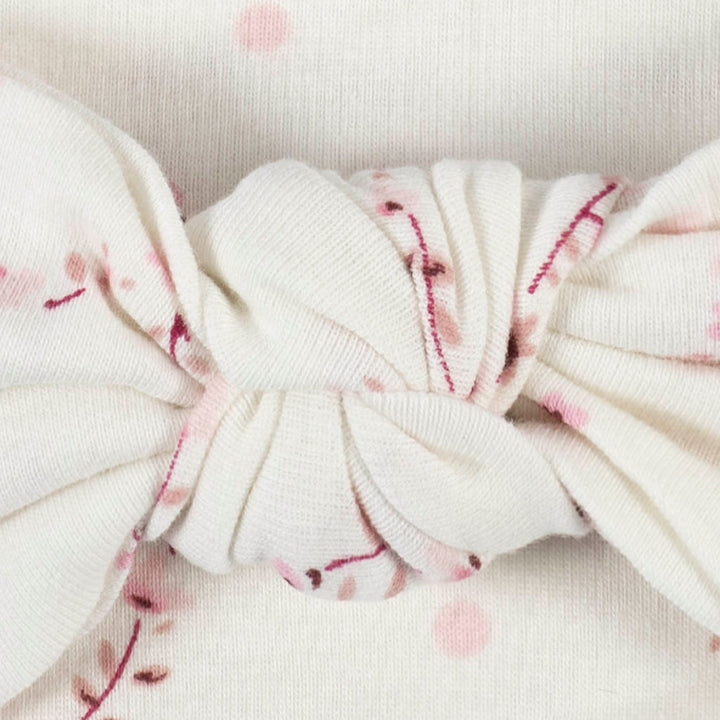 Baby Girls Floral Heart Headband