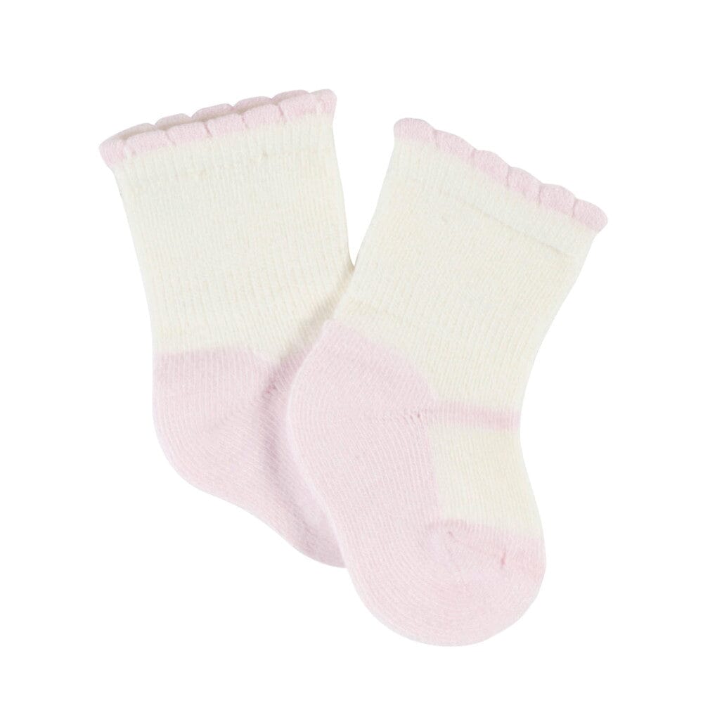 8-Piece Baby Girls Princess Wiggle-Proof™ Socks