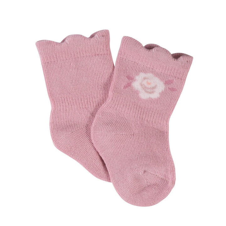 8-Piece Baby Girls Princess Wiggle-Proof™ Socks