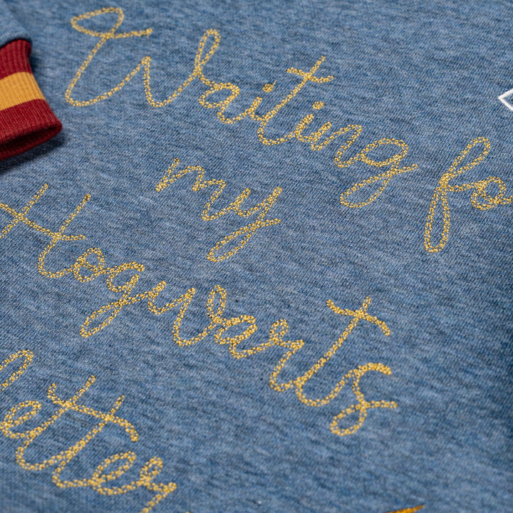 Infant and Toddler Neutral Blue Heather Harry Potter Sweatshirt