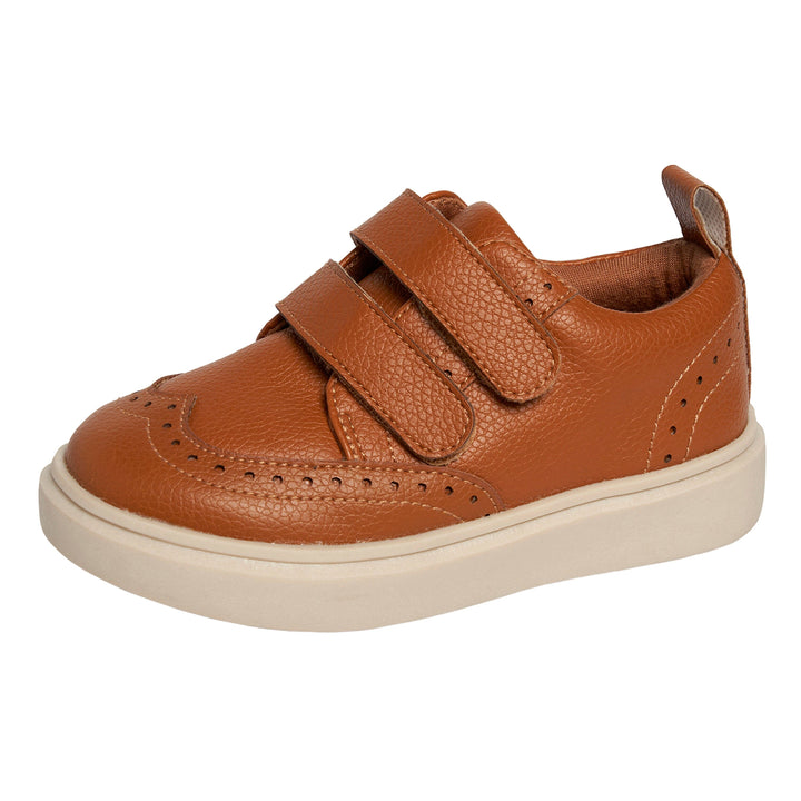 Toddler Boys Brown Wingtip Sneaker