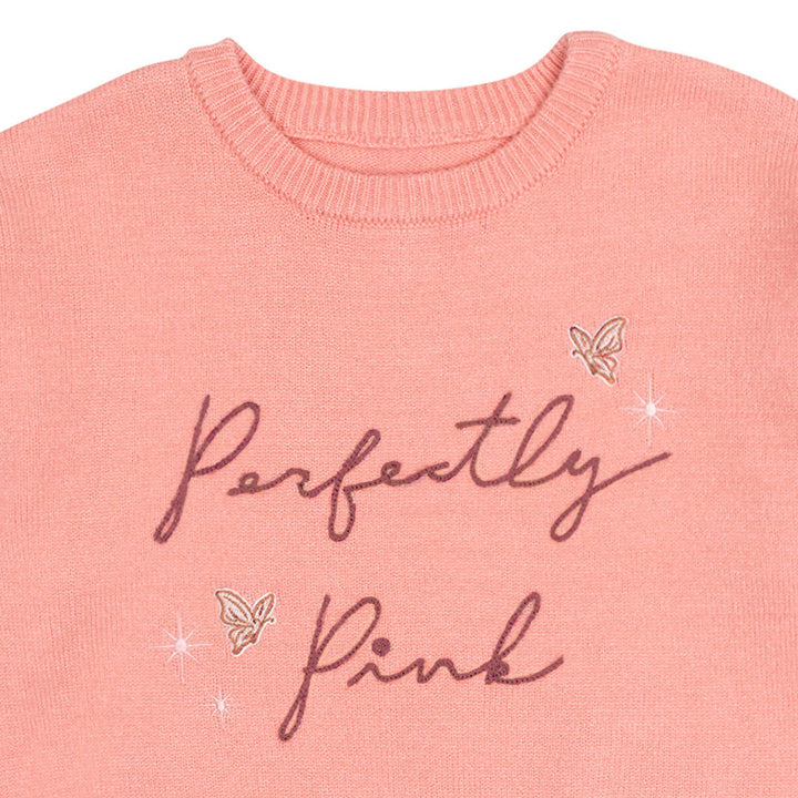 Infant & Toddler Girls Perfectly Pink Wicked Sweater