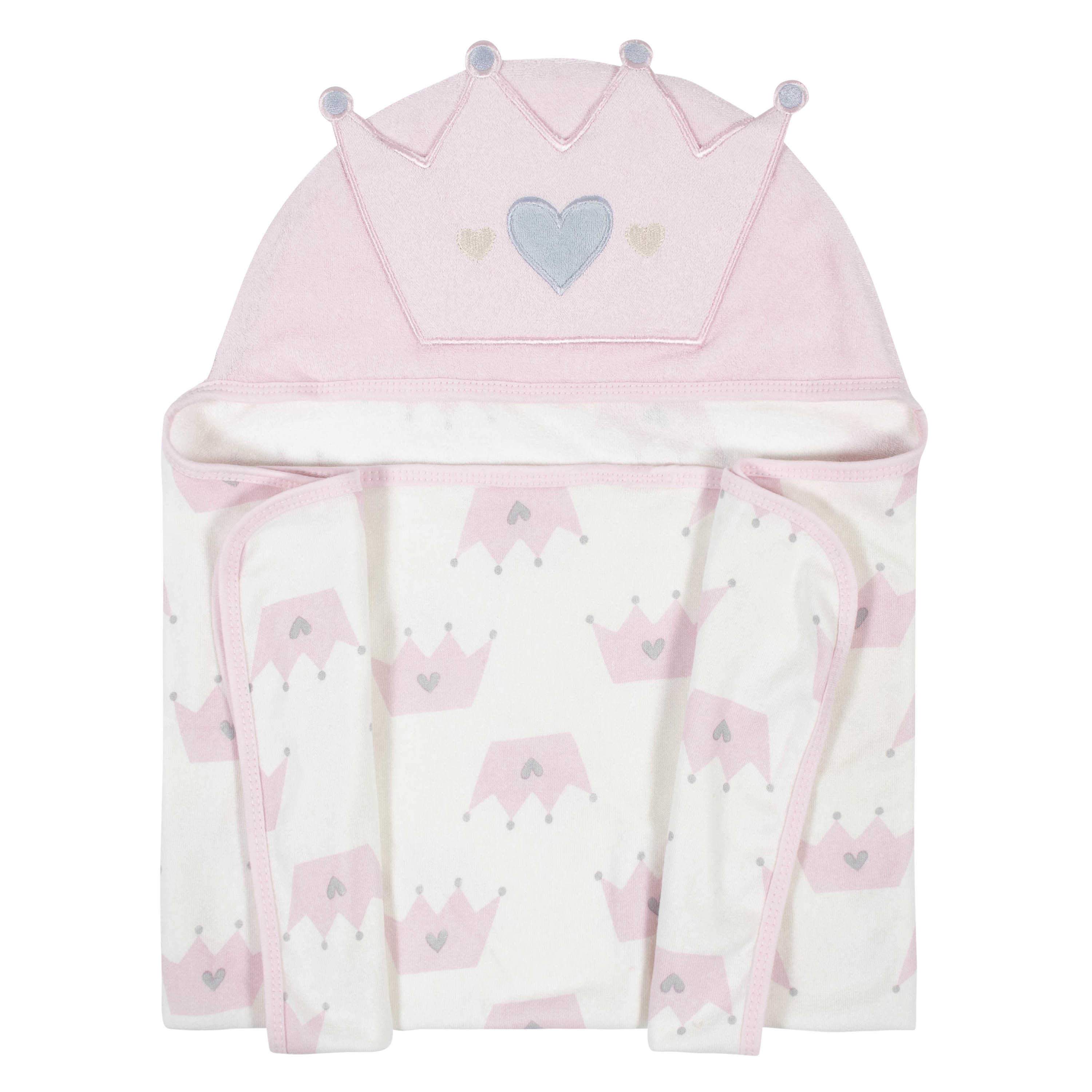 Baby Girls Princess Hooded Bath Wrap – Gerber Childrenswear