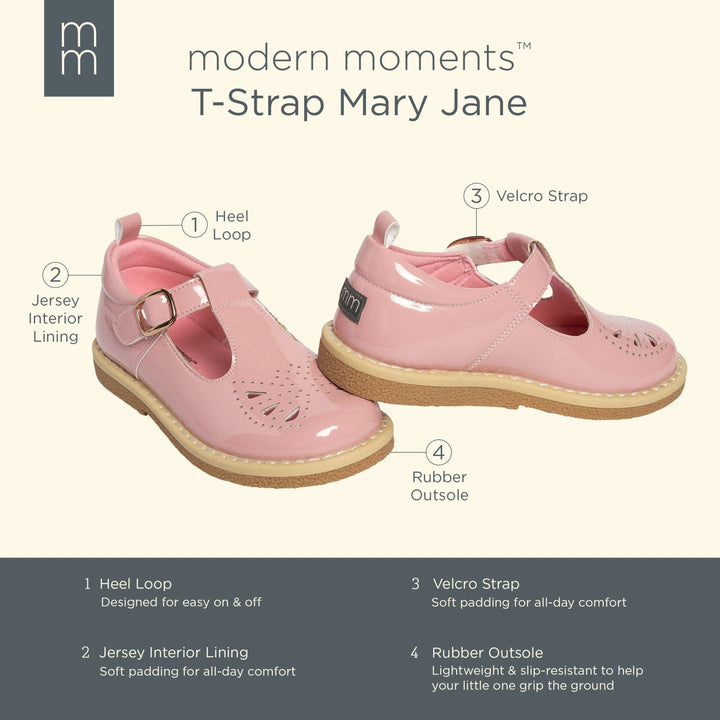 Infant & Toddler Girls Medium Pink Mary Jane Shoes