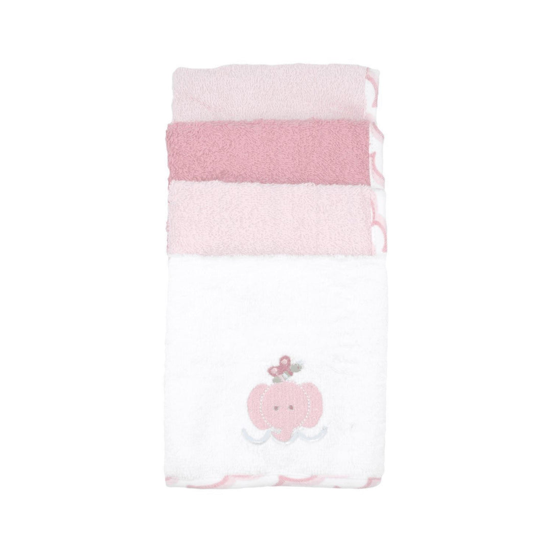 Love to Bathe 4-Pack Elephant Washcloth-Gerber Childrenswear