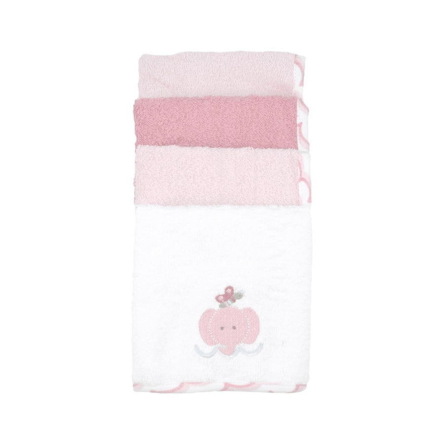 Love to Bathe 4-Pack Elephant Washcloth-Gerber Childrenswear