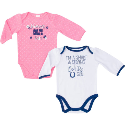 Official Indianapolis Colts Baby Rompers, Infant Colts Clothing, Newborn  Onesie, Baby Colts Bodysuit