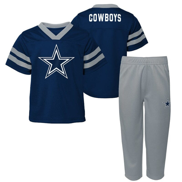 2-Piece Infant & Toddler Boys Dallas Cowboys Team Shirt and Pants Set