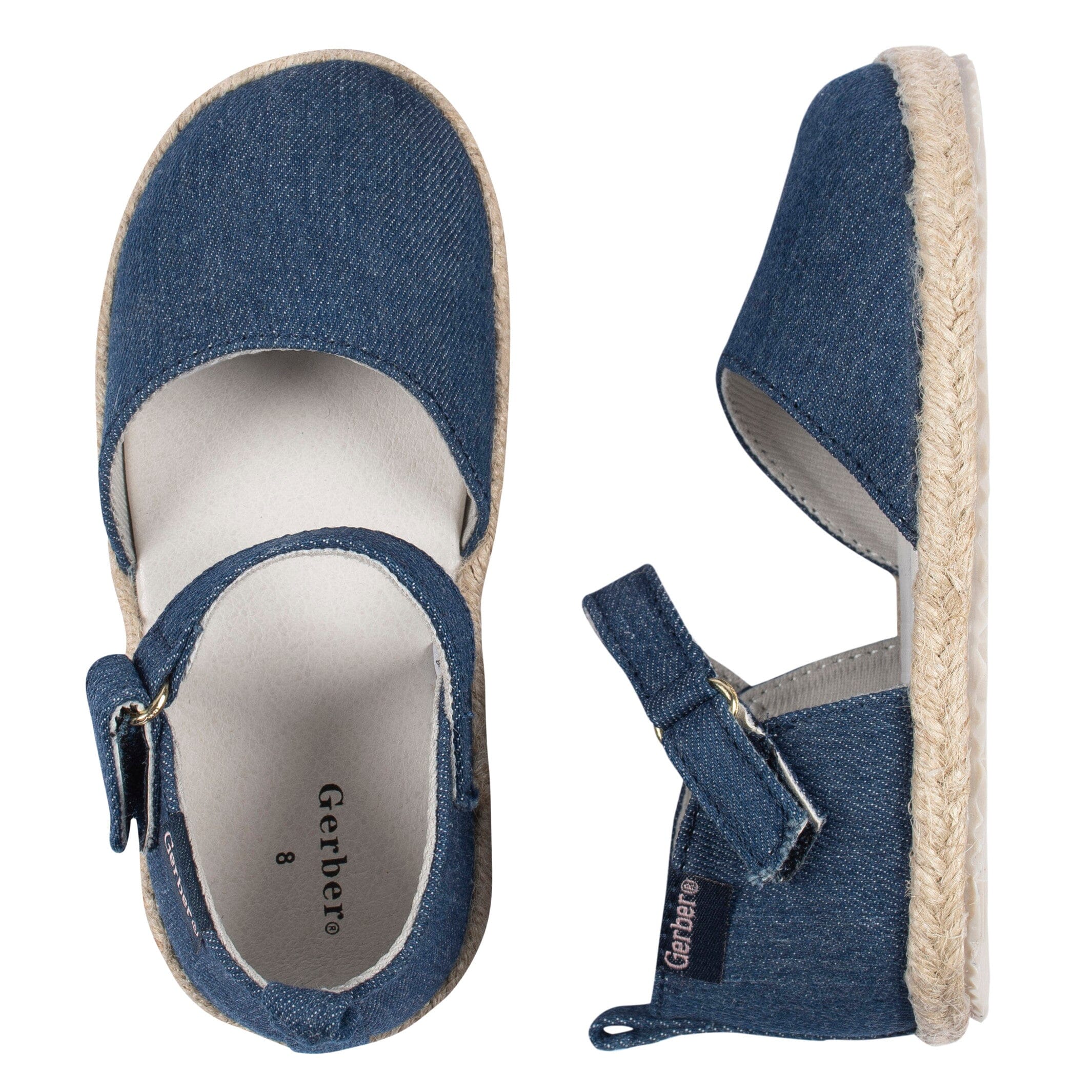 Fashion espadrille denim